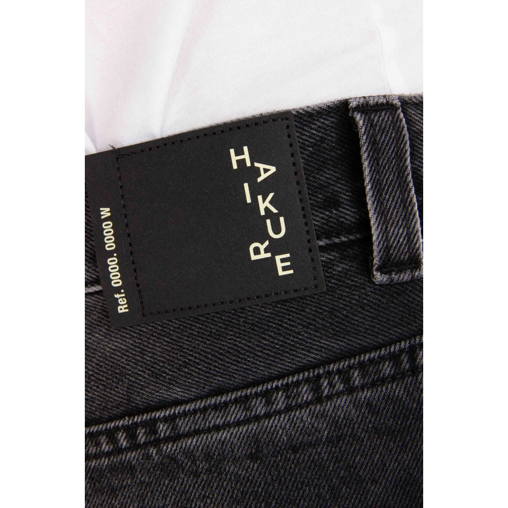 Haikure Winona Over Fit Katoenen Jeans Gray Heren