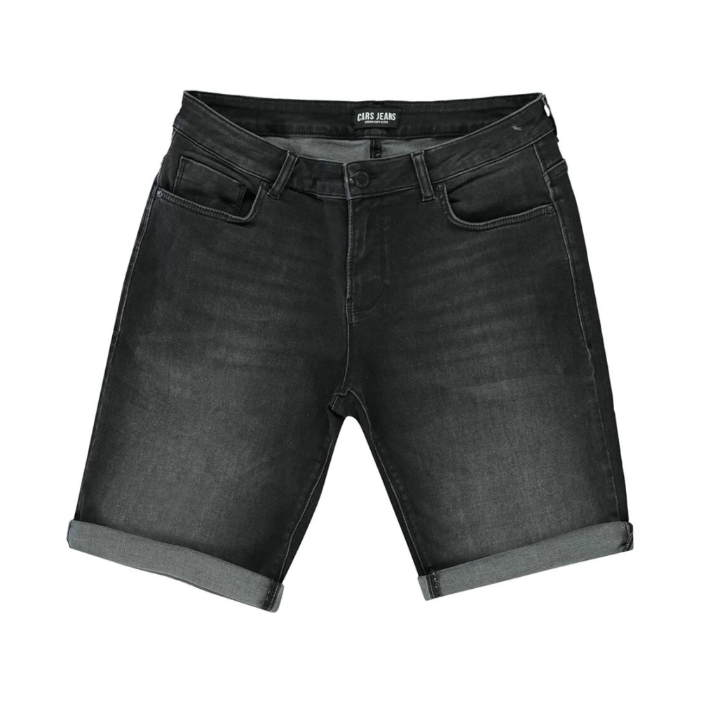 Cars Kort Zwart Denim Californië Gebruikt Black Heren
