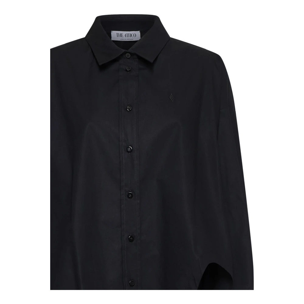 The Attico Zwarte Blouses voor Vrouwen Black Dames