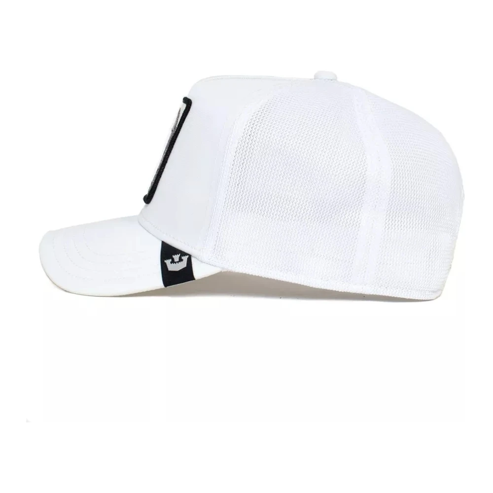 Goorin Bros Witte Papegaai Trucker Cap Platinum White Heren