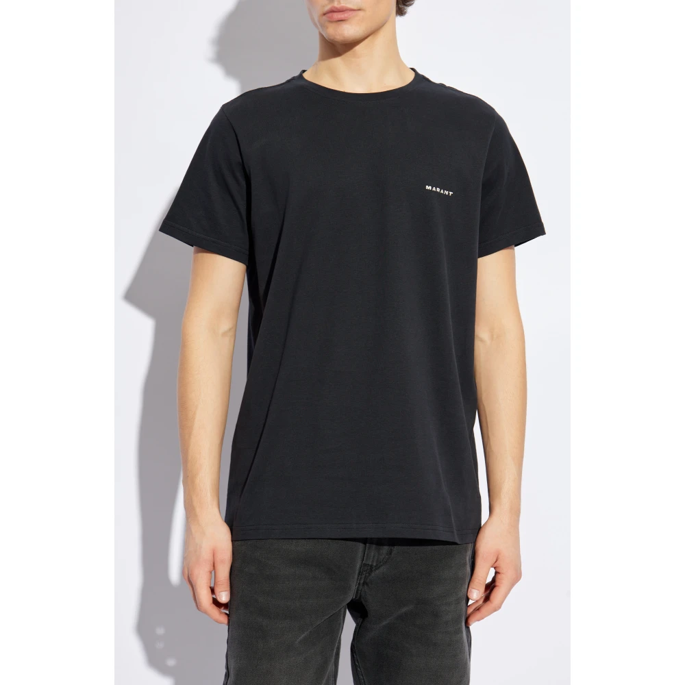 Isabel marant T-shirt Zafferh Black Heren
