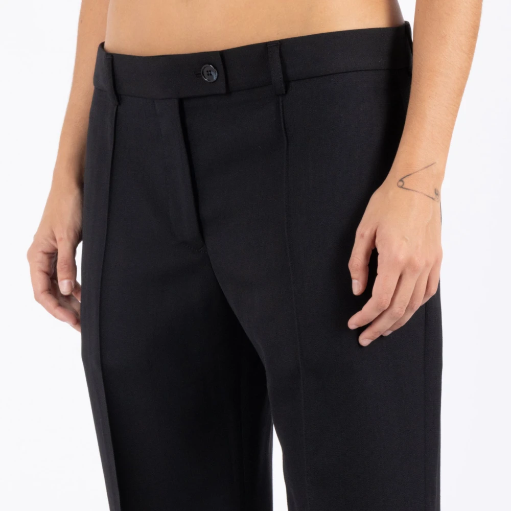 Acne Studios Wijde Broek Vrouw Black Dames