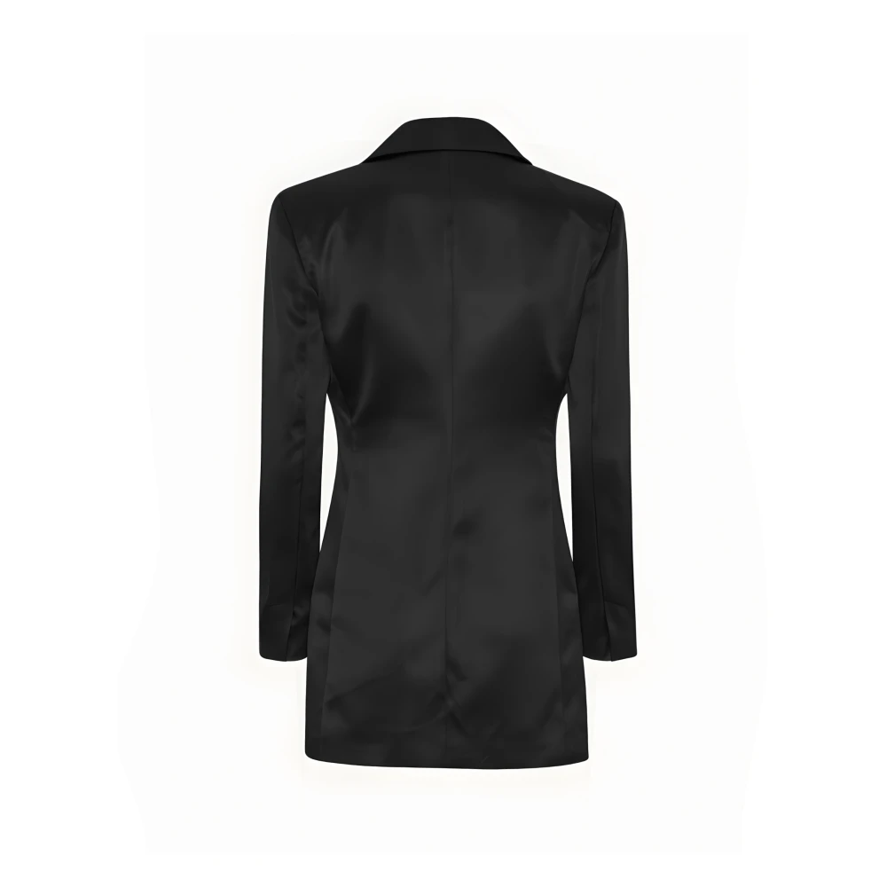 Rotate Birger Christensen Mini Jurk Regular Fit Black Dames