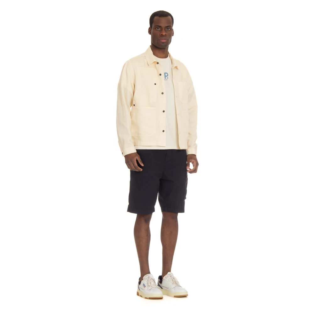 C.P. Company Beige Shirt met knoopsluiting Beige Heren