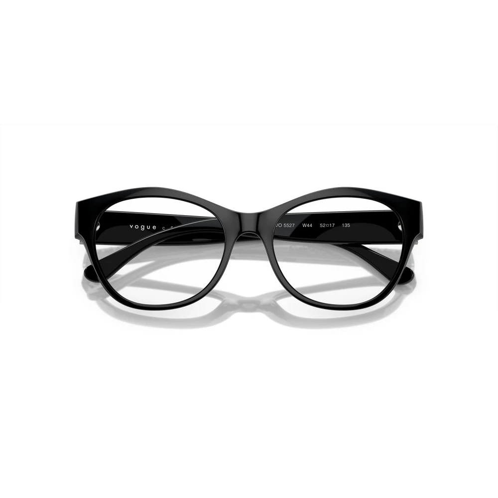 Vogue Zwarte Brillenmonturen Black Unisex