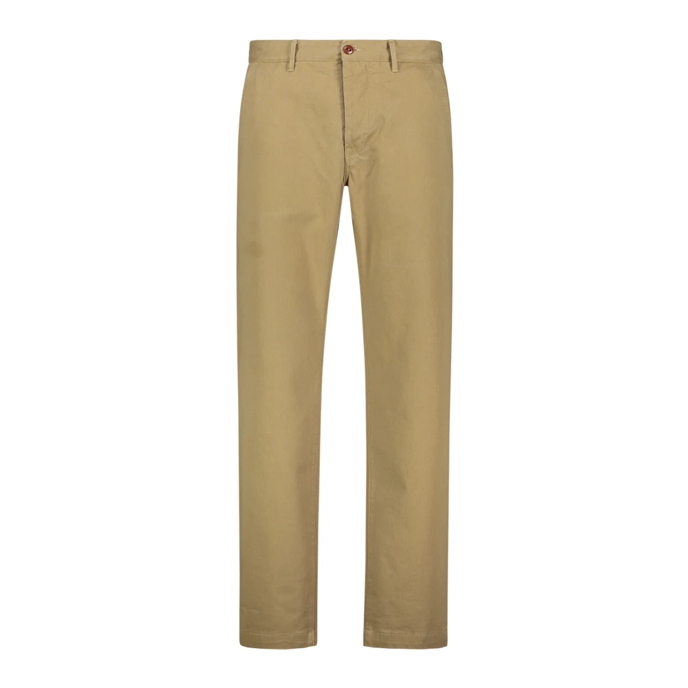 Tela Genova Stijlvolle Romolo Chino Broek Beige Heren