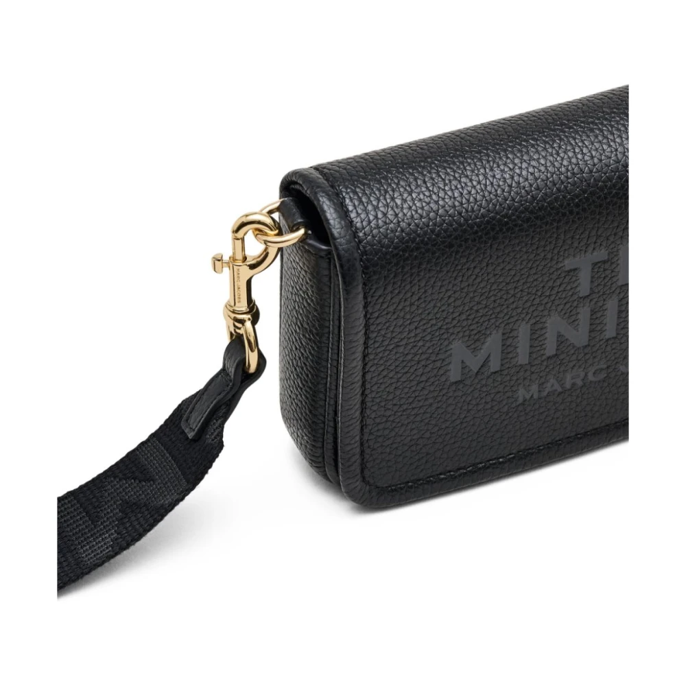 Marc Jacobs Leren Mini Tas Black Dames
