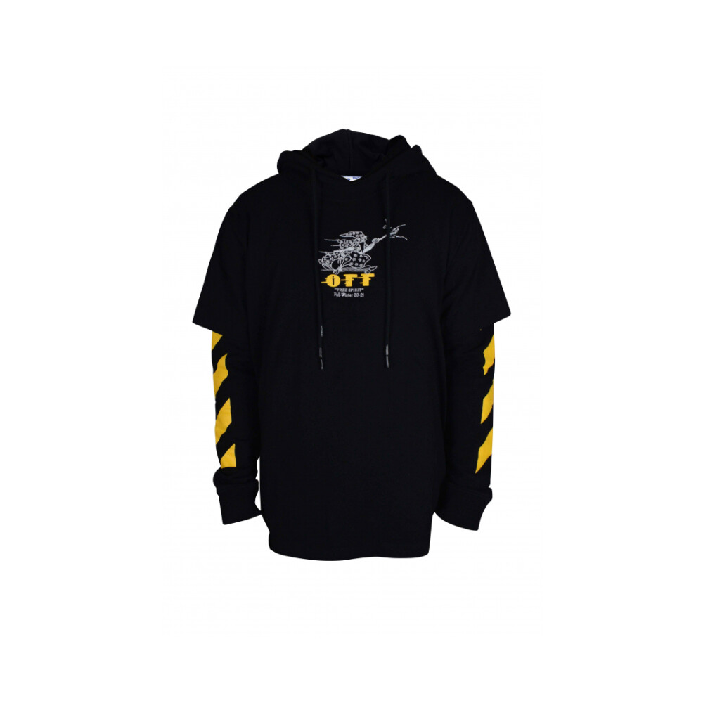 Off white sudadera online negra