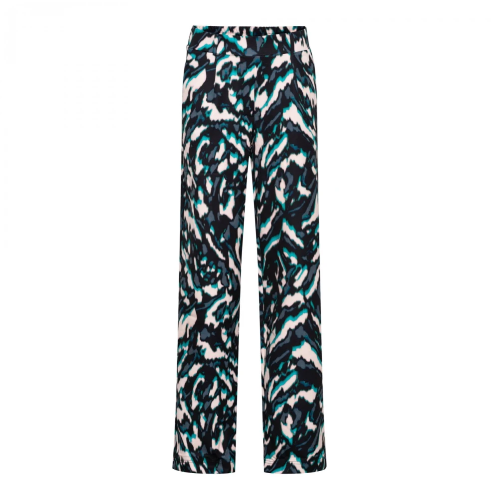 &Co Woman Wijde Broek Zomerse Stijl Multicolor Dames