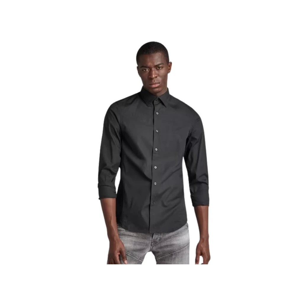 G-Star Sportief Shirt Black Heren