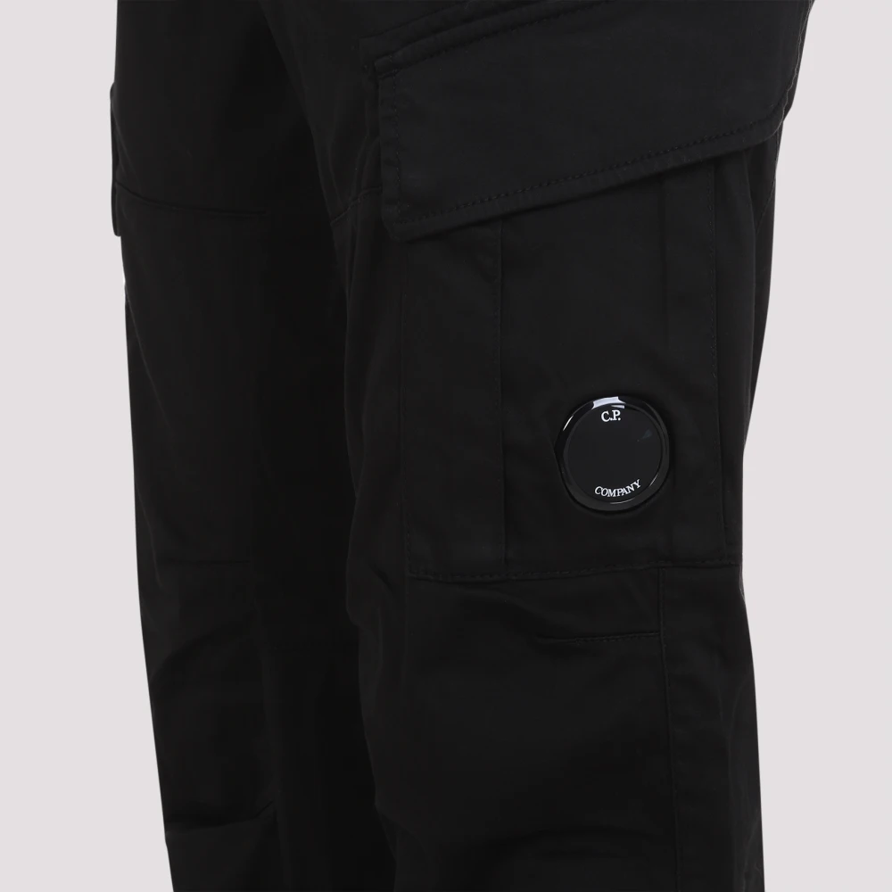 C.P. Company Zwarte Broek Upgrade Je Garderobe Black Heren