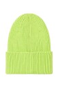 bonnet-en-coton-jaune-fluo