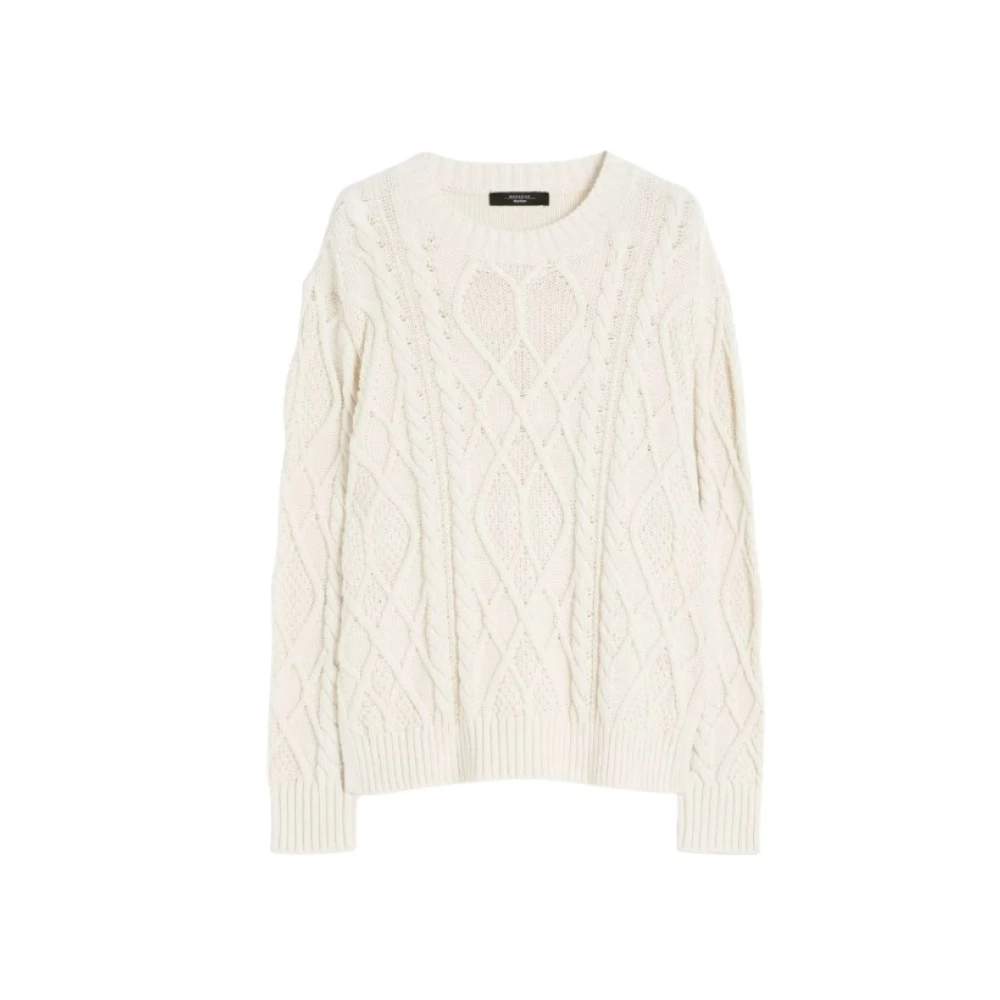 Weekend Max Mara Damen Beige Strickwaren, Lgröße: