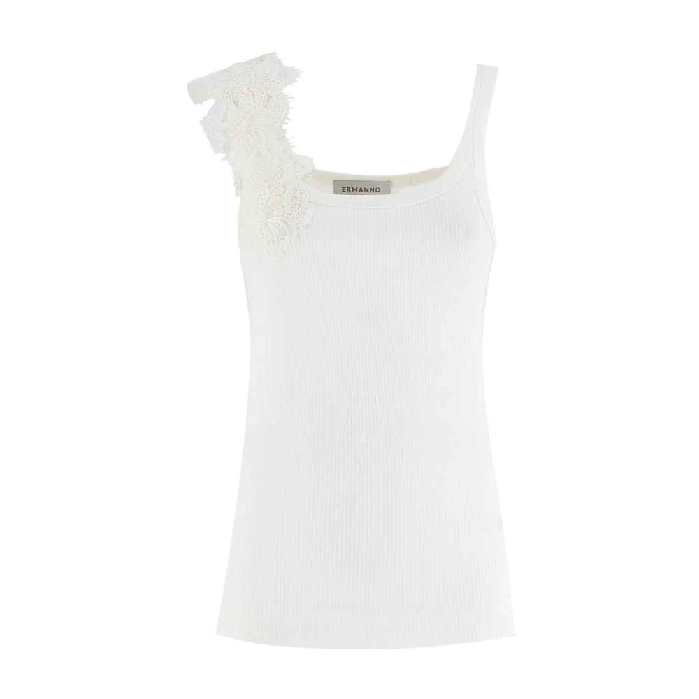 Tops > Sleeveless Tops - - Ermanno Scervino - Modalova
