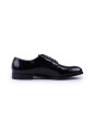 chaussures-plates-a-lacets-en-cuir-noir