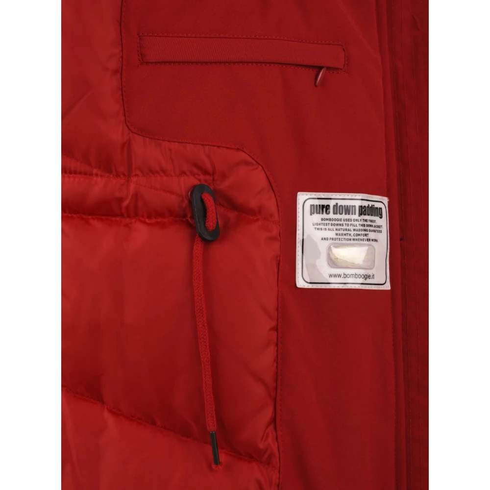 BomBoogie Rode Winterjas voor Vrouwen Red Dames