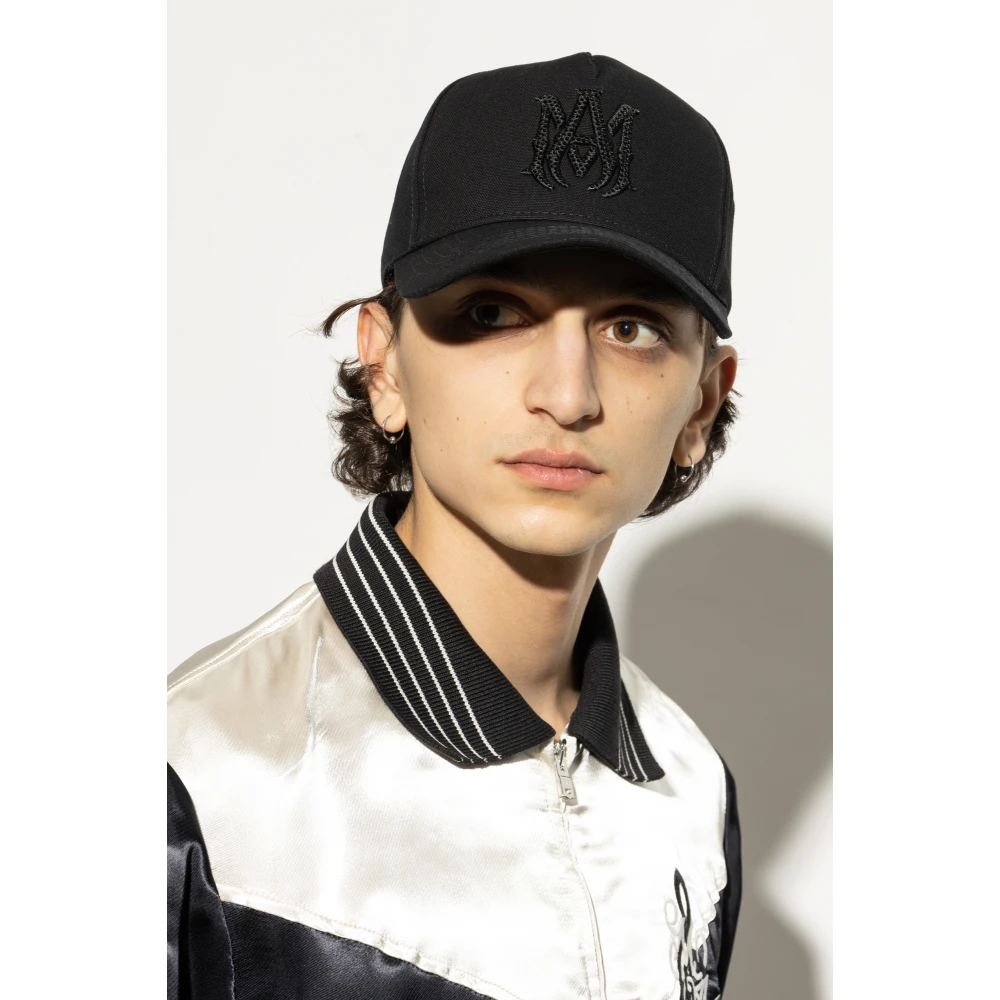 Amiri Baseball Cap Black Heren