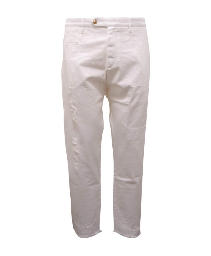white-model-trousers