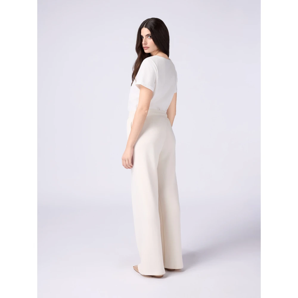 Oltre Zachte joggingbroek White Dames
