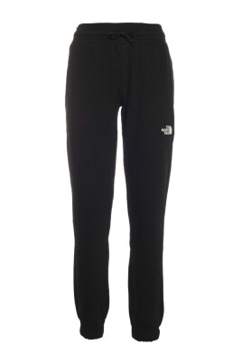 svarta-bomulls-sweatpants-med-elastisk-midja