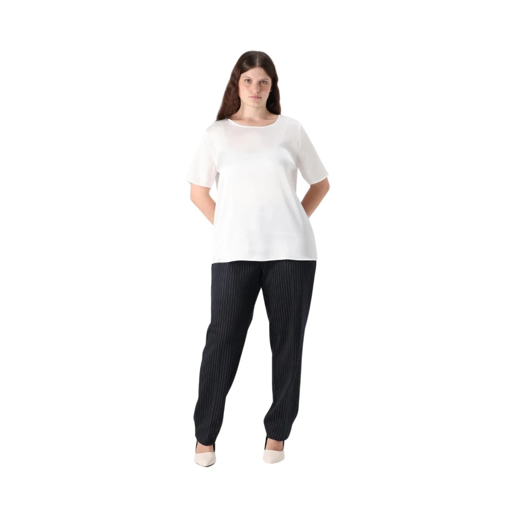 Marina Rinaldi Ananas Broek Blue Dames