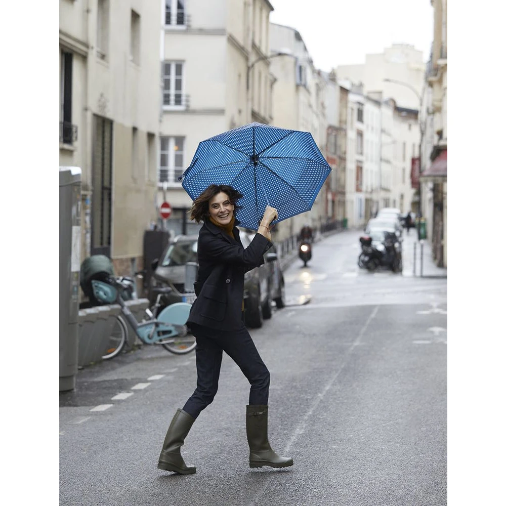 Ines De La Fressange Paris Séraphine donkerblauwe jas Blue Dames