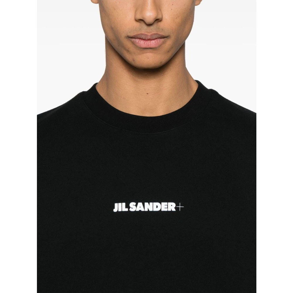 Jil Sander Zwarte Trui voor Mannen Blue Heren