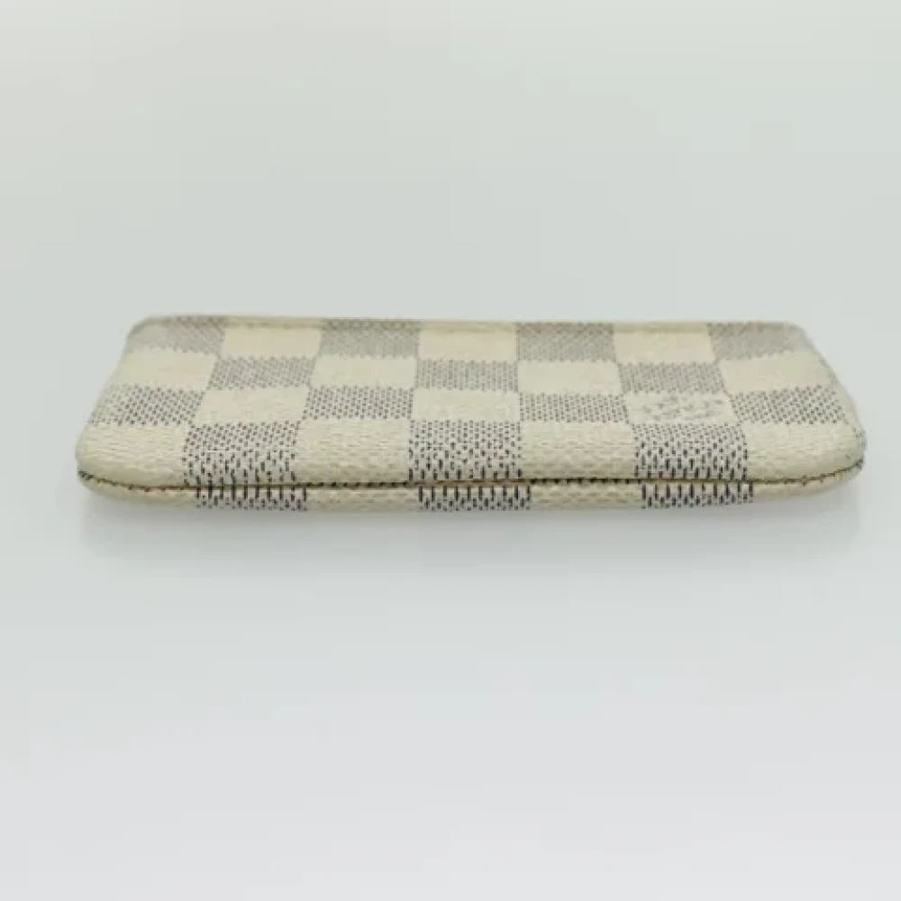 Louis Vuitton Vintage Pre-owned Canvas wallets White Dames