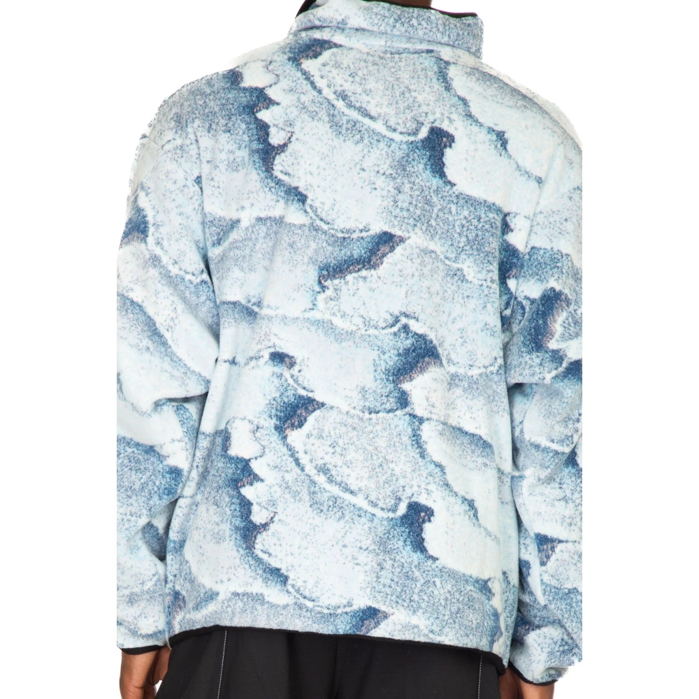 Bonsai Grafische Ritsjas in Allover Stijl Blue Heren