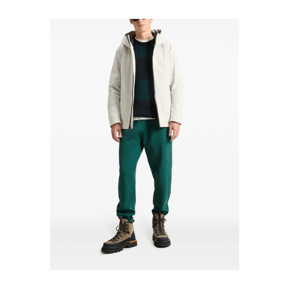 Woolrich Ivoor Winterjassen Beige Heren