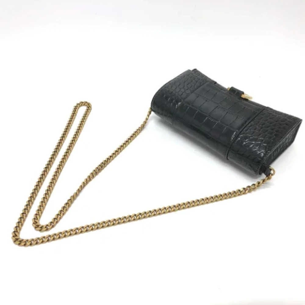 Balenciaga Vintage Pre-owned Leather shoulder-bags Black Dames