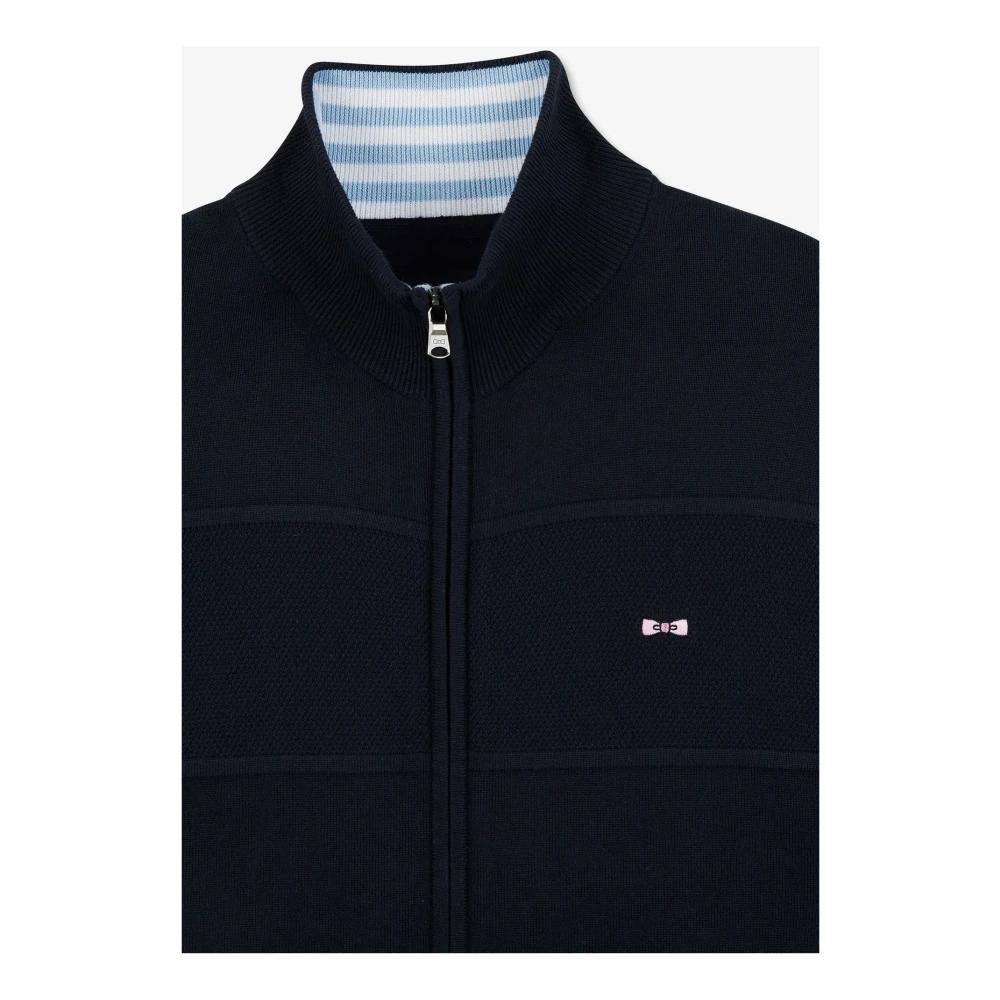 Eden Park Cardigans Blue Heren