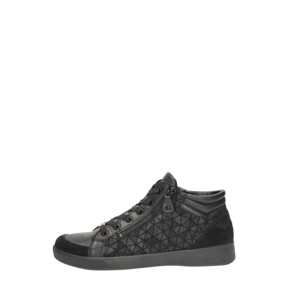 ara Rom ST High Soft High-top Sneakers Dames Schoenen Zwart
