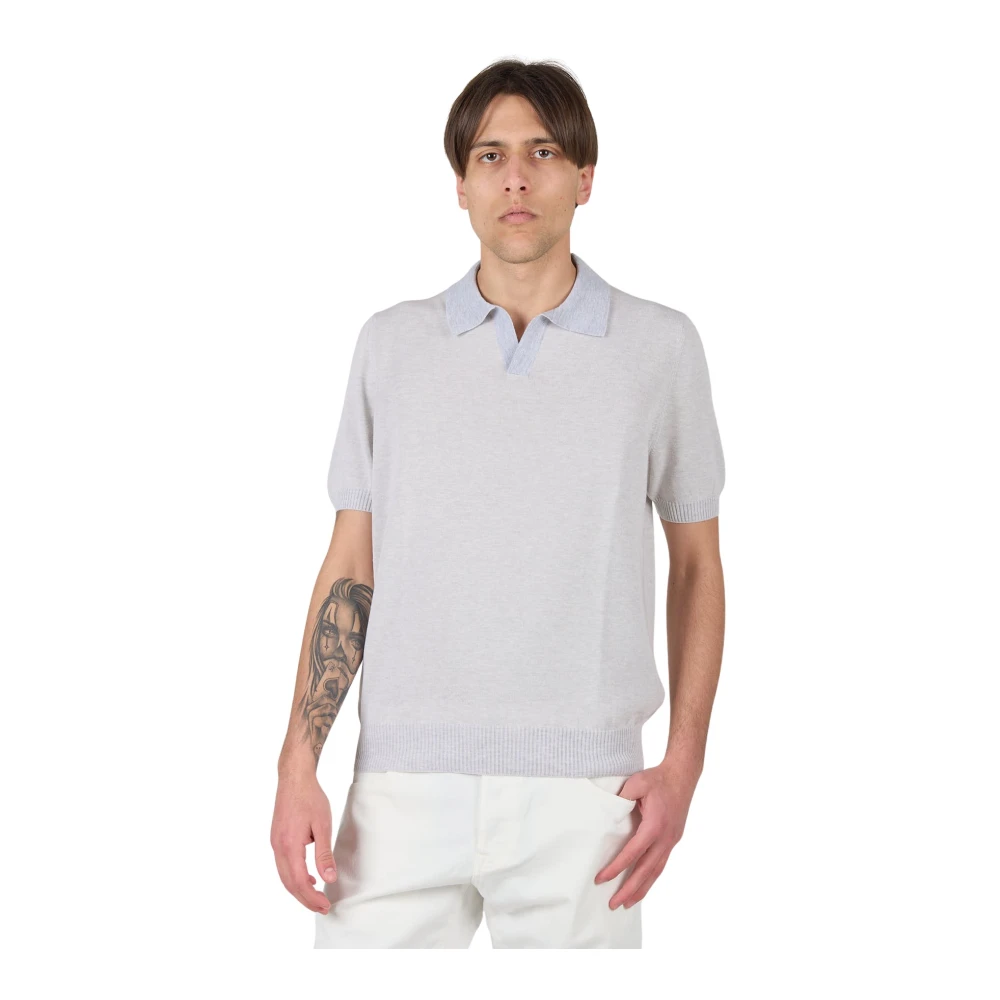Barba - Tops > Polo Shirts - Gray - Barba - Modalova