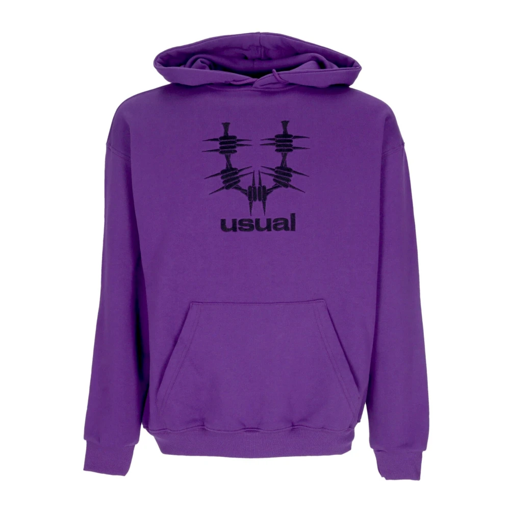 Usual Lichte Hoodie Mannen Paars Purple Heren