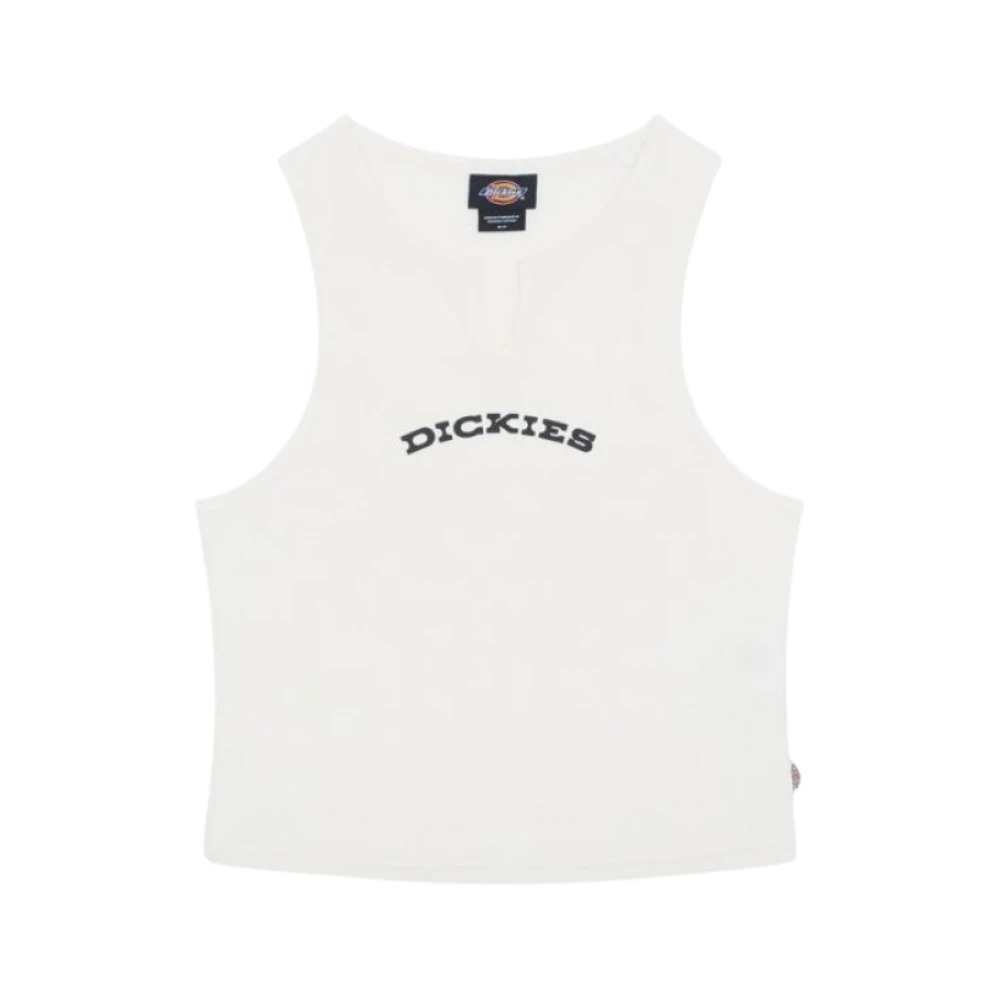 Dickies Donna Bianco Top, L, New,
