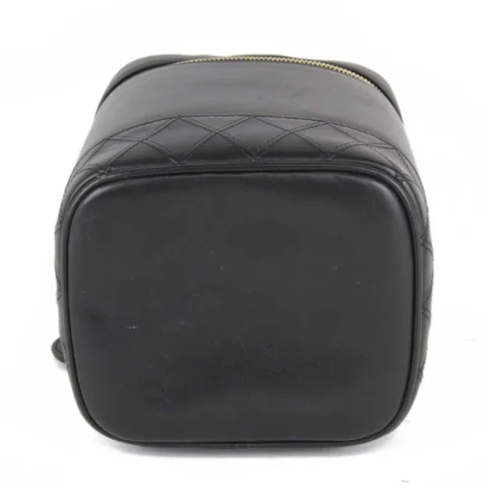 Chanel Vintage Pre-owned Leather chanel-bags Black Dames