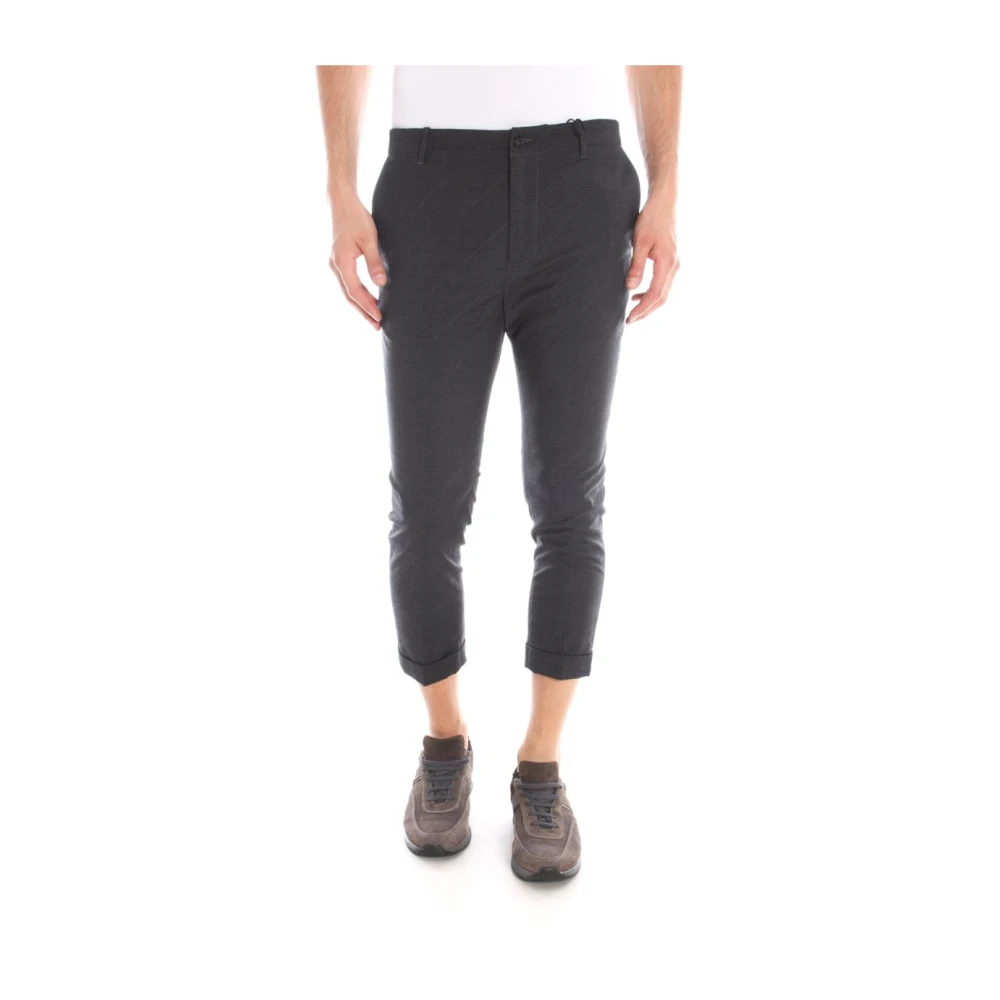 Trousers > Cropped Trousers - - Daniele Alessandrini - Modalova