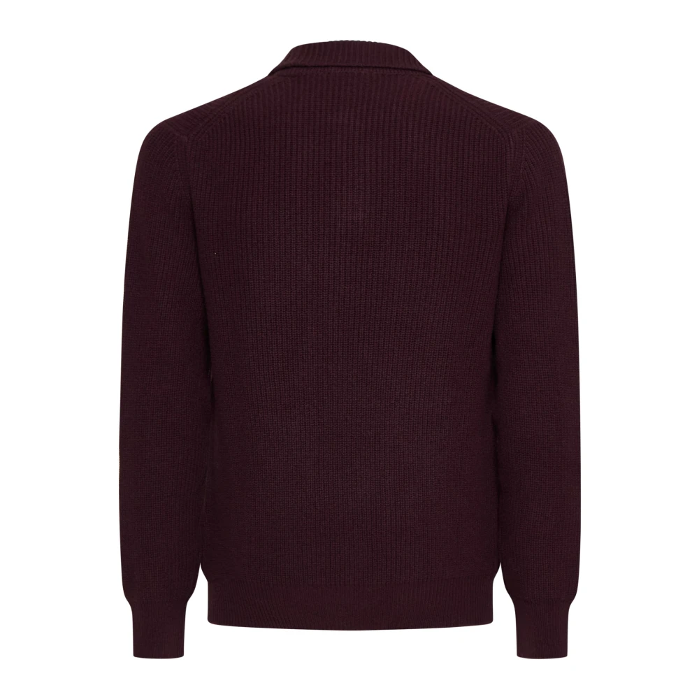 D4.0 Bordeaux Sweaters Red Heren