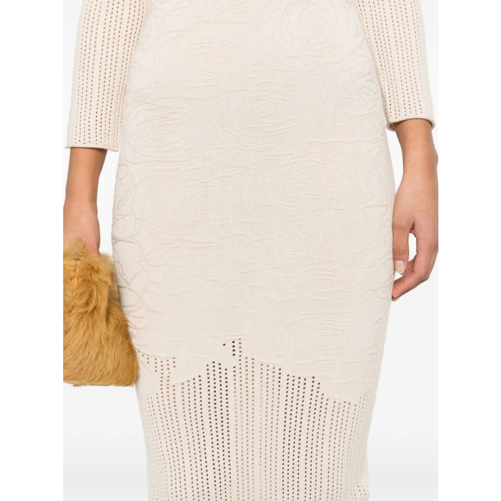 Blugirl Beige Jurk voor Vrouwen Beige Dames