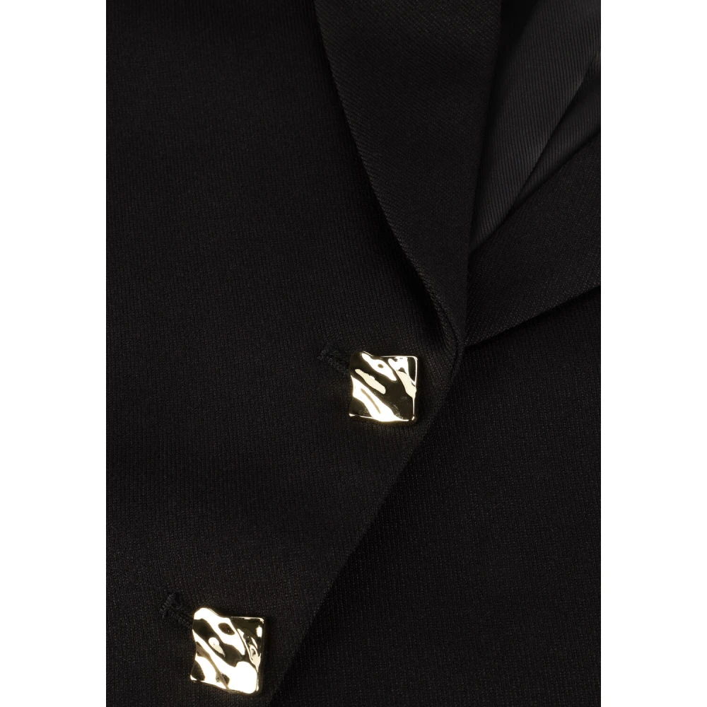 Notre-v Zwarte Blazer Na-Elai Black Dames