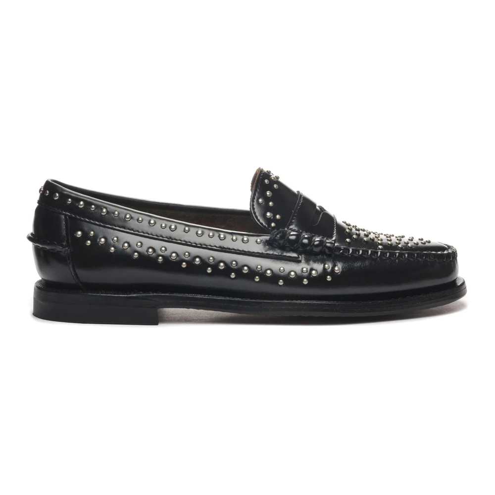 Sebago Penny Loafers Black, Dam