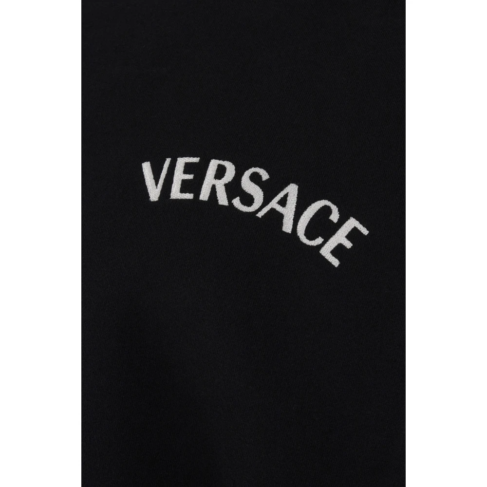 Versace Felpe Sweatshirt Black Heren