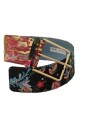 ceinture-statement-en-toile-et-cuir-multicolore