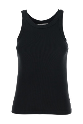svart-armlos-crewneck-topp-i-bomullsstretch