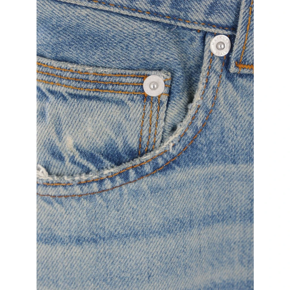 Haikure Winona Straight Leg Jeans Blue Dames