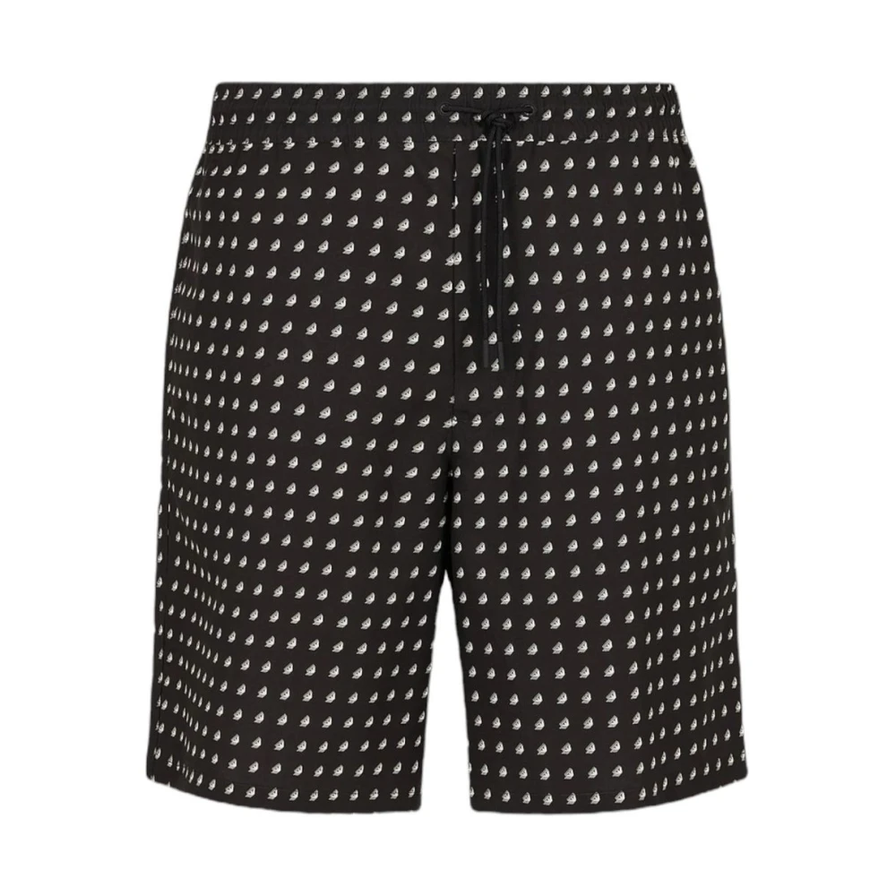 Emporio Armani Bermuda Shorts Black Heren