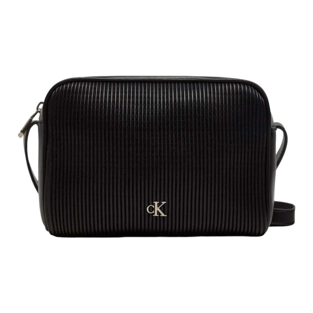 Calvin Klein Jeans Camera tas voor vrouwen herfst winter collectie Black Dames