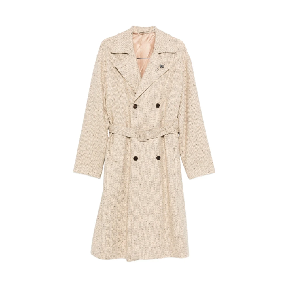 Coats > Double-Breasted Coats - - Lardini - Modalova