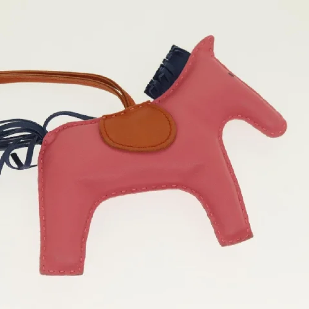 Hermès Vintage Pre-owned Leather key-holders Pink Dames